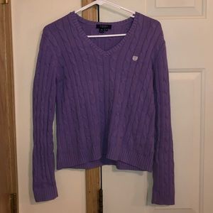 Chaps V Neck Sweater